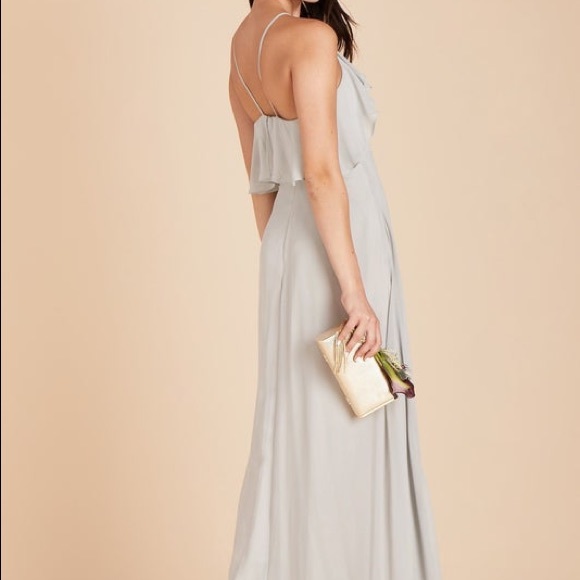Birdy Grey bridesmaid dress; style is JULES, color DOVE GREY, size SMALL (2-4) - Picture 6 of 14